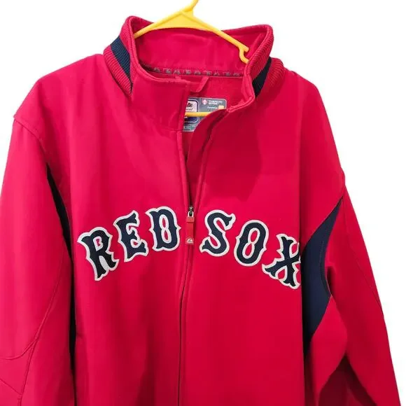 Men's Majestic Red Sox Coat, Size XL